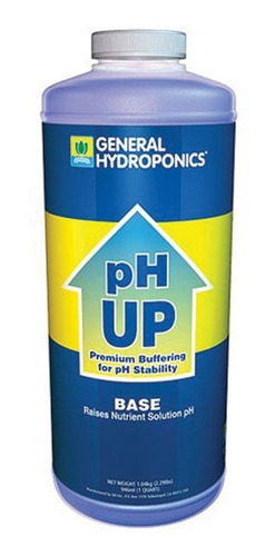 General Hydroponics / Ph Up - Regulador De Ph De 1 L