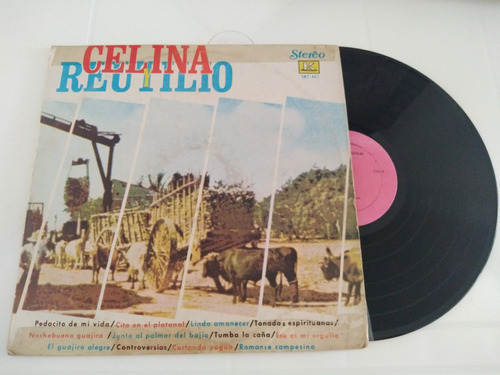 Celina Y Reutilio Lp Vinilo Kubaney 1972 Venezuela