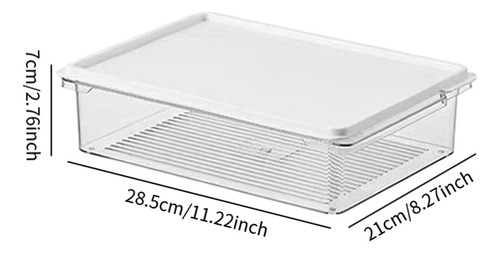 Organizador De Geladeira, Lancheira, 285x21x7cm 3000ml