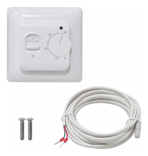 Mecanico Sensor-piso 5-40Âșc 230vac 16a 3500w Termostato Ip20