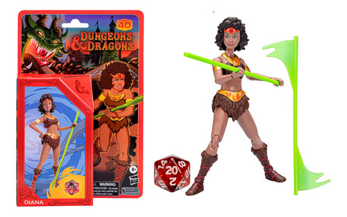 Figura Hasbro Dungeons & Dragons Diana Calabozos Y Dragones