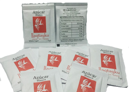 Azucar En Sachets Genericos O Personalizados