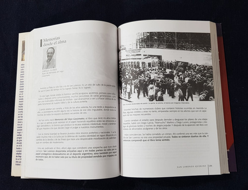 Libro San Lorenzo Querido 100 Años De Pasión (Usado)