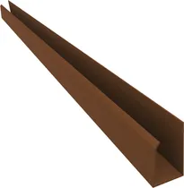 Comprar Perfil U Blanco Cielo Raso Terminación Pvc Techos Pared
