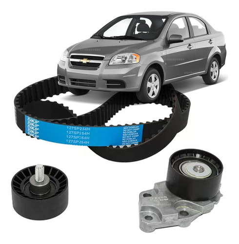 Kit De Distribucion Chevrolet Aveo 1.4 2004 - 2016 // 3 Pcs