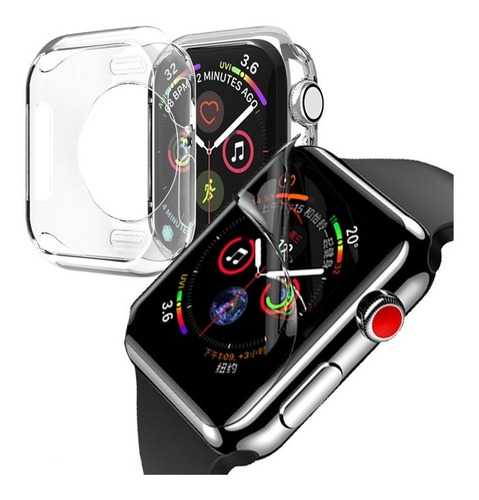 Funda Tpu Case Mica Protectora Compatible Con Apple Watch 