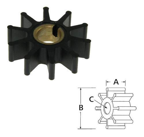 Rotor Mercury Force-chrysler 20 - 35 Hp 47-f462065