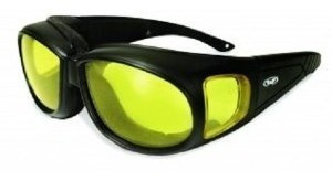 Global Vision Outfitter Motocicleta Gafas (marco Negro / Len
