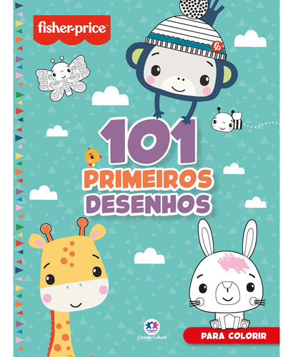 Libro Fisher Price 101 Primeiros Desenhos De Editora Ciranda