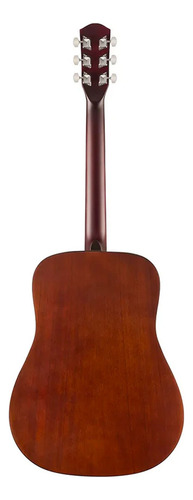 Guitarra Acústica Fender Fa25 Sunburst Dreadnought Walnut