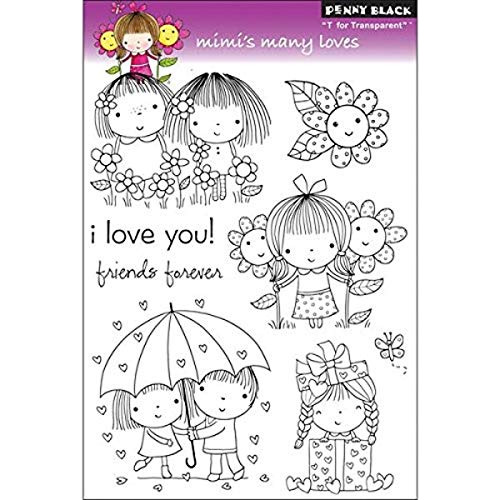 30091 Clear Stamp, Mimi's Many Loves - Sello Transparen...