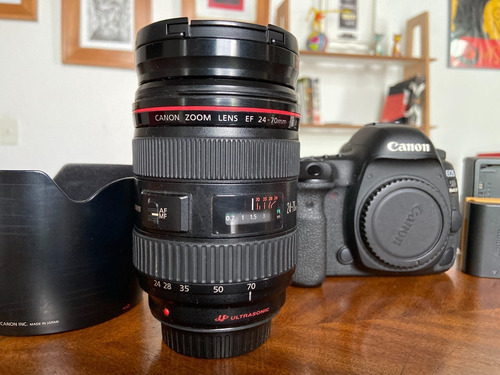 Imagen 3 de 4 de Canon Eos 5d Mark Iv Dslr + Lente 24-70mm Canon L 2.8 Df
