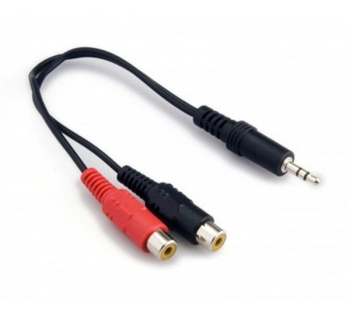 Cable Plug Stereo A 2rca 1m Hembra At-pc