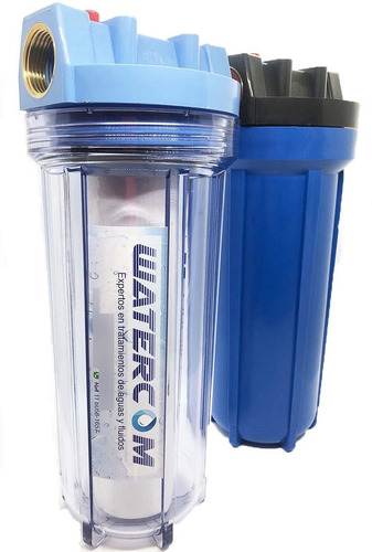 Imagen 1 de 3 de Filtro Doble Con Carbon Activado Y Polipropileno
