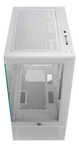 Gabinete Gamer Pichau Magpie 4 Midtower Lateral De Vidro Wht