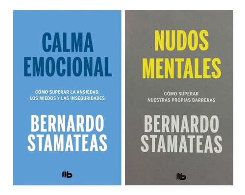 Calma Emocional + Nudos - Stamateas - 2 Libros B Bolsillo*