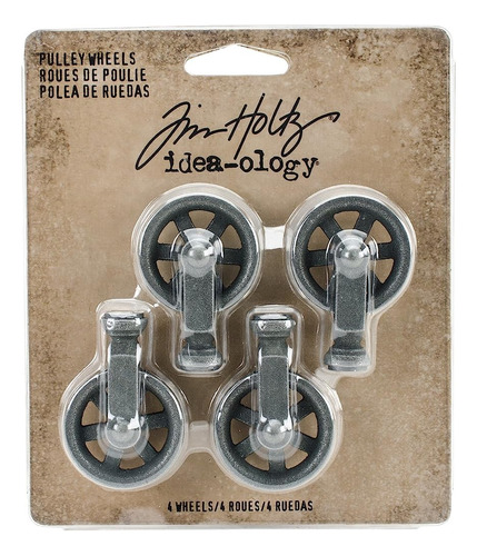 Tim Holtz Idea-ology Mini Polea Wheels Th Ideaology Small