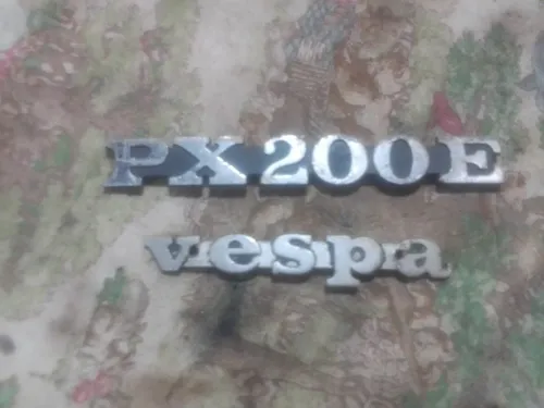 Emblemas Vespa De Aluminio (Usado)