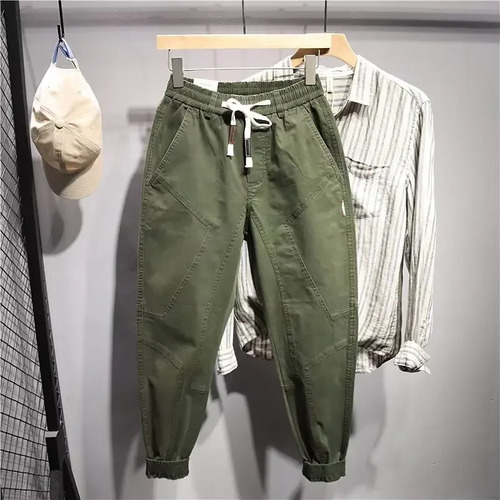 Leggings Tipo Harén Casuales De Algodón Con Corte Ajustado P