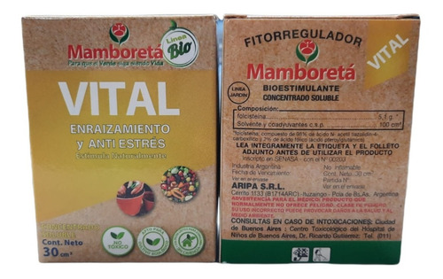 Mamboretá Vital 30cm3 Fitorregulador Antistress Seth 