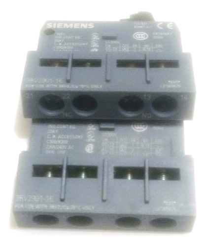 Bloco De Contatos 3rv2901 1e 1na+ 1nf Auxiliares Siemens