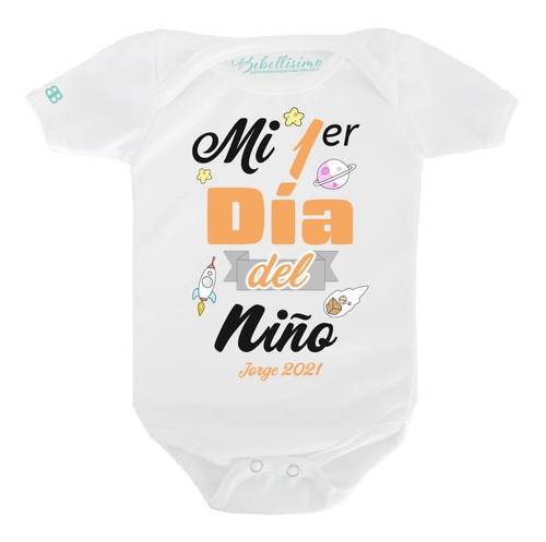 Pañalero Personalizado Bebé Día Del Niño