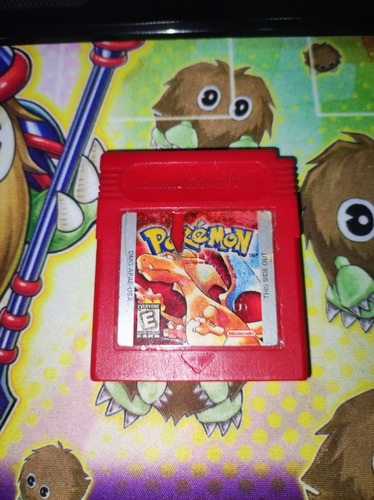 Pokemon Red Rojo Ingles Graba Game Boy 