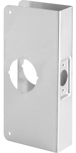 Refuerzo Puerta Empotrada Acero Inoxidable 2-3/4puLG