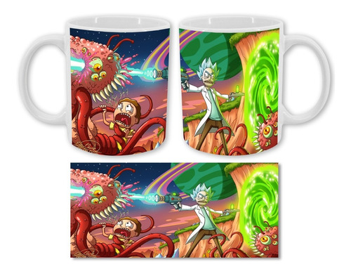 Mug Pocillo Taza Rick And Morty Personalizada