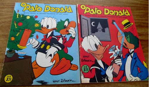 Disney O Pato Donald Número 6 + Nº 7 Ano 1980