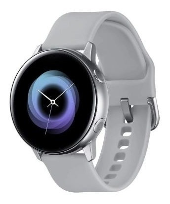 Samsung A7 2018 Azul Bundle + Galaxy Active Watch Silver Att