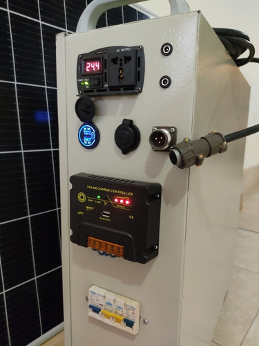 Imagen 2 de 10 de Generador Fotovoltaico Fv-500 Fuente Tv, Nevera Lavadora Led