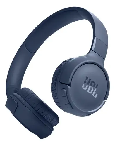 Fone De Ouvido Jbl Tune 520bt Bluetooth 5.3 Preto Cor Azul
