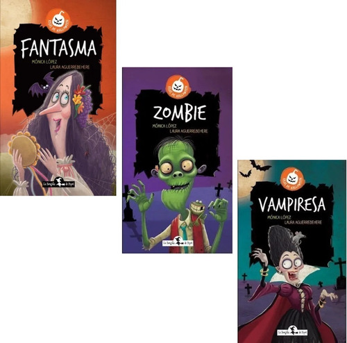 Pack Fantasma + Zombie + Vampiresa - Lopez Monica 3 Brujita 