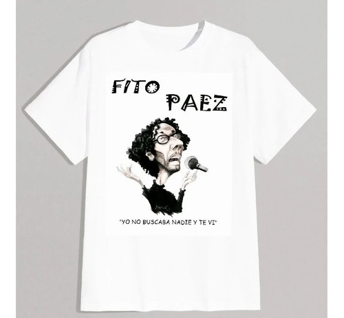 Remera De Fito Paez 