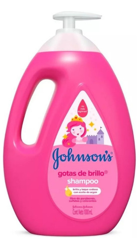 Shampoo Johnson's Gotas De Brillo 1l.