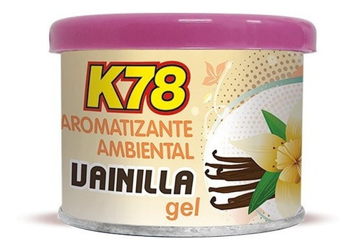 Aromatizante / Auto Ambiente K78 Lata Gel 80 Gr