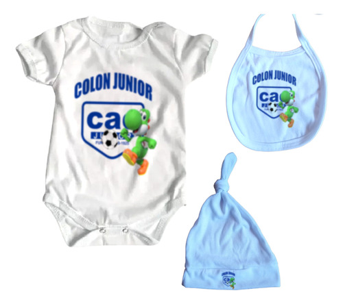 Ajuar Ropa Bebe X3 Prendas  Colon Junior San Juan