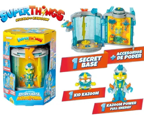 Superthings - Base Secreta Kid Kazoom | Cuotas sin interés