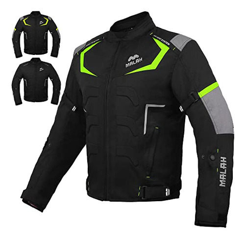 Motorcycle Jacket With Armor For Men Waterproof Riding ...