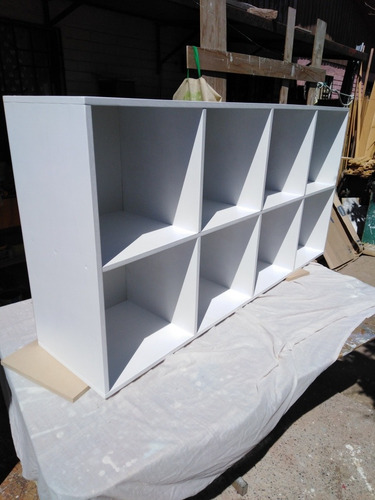 Imagen 2 de 2 de Organizador De Madera Infantil. 147.5 X 74.5x35 Decuadritos