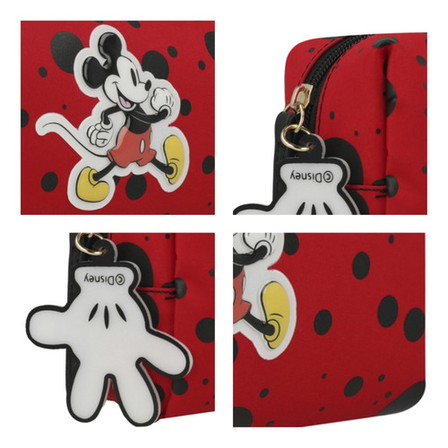 Cosmetiquera Para Mujer Disney W Capsule Rojo Acimvula10cw