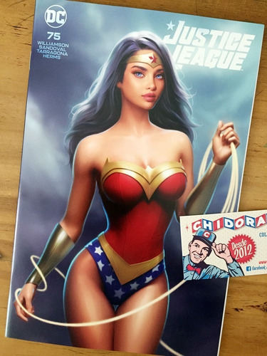 Comic - Justice League #75 Will Jack Wonder Woman Sexy Trade