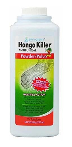 Talco Para Pies 7.05 Onzas Hongo Killer Con Aroma Fresco Y