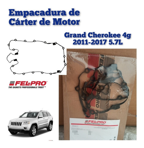 Empacadura Carter Grand Cherokee 4g 2011 2012 2013 2014 2015