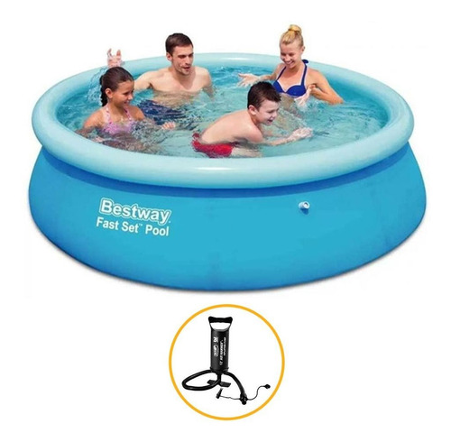 Piscina Inflável 2.300 Litros + Bomba - Bestway Intex - 2300