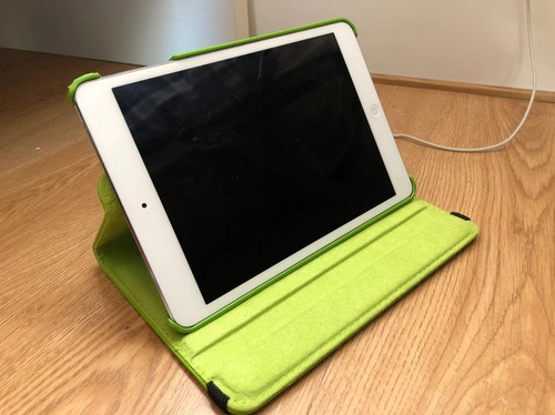 Imagen 6 de 8 de Smart Case Funda Protector Piel Giratoria iPad Mini 4 + Mica