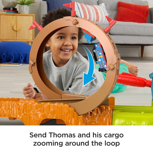 Pista Thomas And Friends Launch & Loop Maintenance Yard