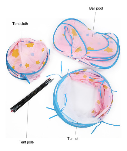 Tienda De Campaña Para Bebés, 3 Piezas, Para Niños Que Se Ar