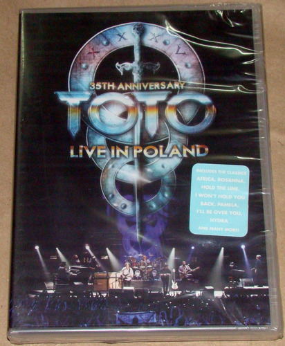 Toto Live In Poland 35th Anniversary Dvd Sellado Argentino